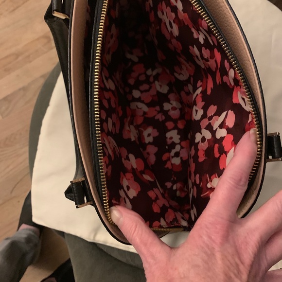 Purse or Handbag. Kate Spade pink and black. - Picture 8 of 9
